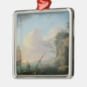 Meerblick, 1748 ornament aus metall (Links)