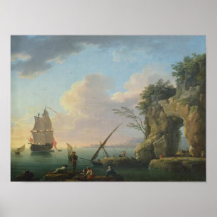 Meerblick, 1748 poster