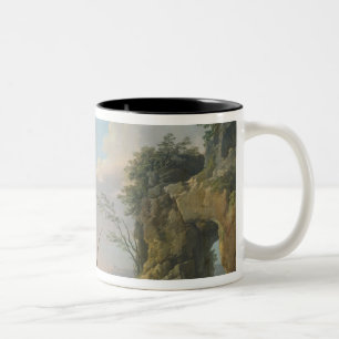 Meerblick, 1748 zweifarbige tasse