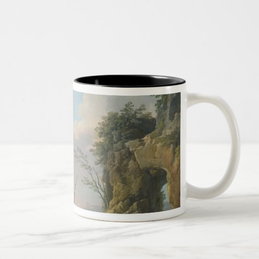 Meerblick, 1748 zweifarbige tasse (Rechts)
