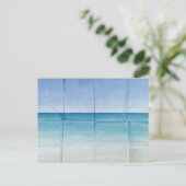 Meerblick 1984 postkarte (Stehend Vorderseite)