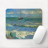 Meerblick am Saintes-Maries-de-la-Mer Mousepad (Mit Mouse)