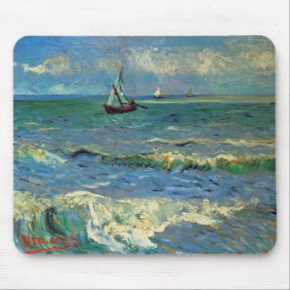 Meerblick am Saintes-Maries-de-la-Mer Mousepad