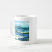 Meerblick bei Saintes-Maries, Vincent van Gogh Kaffeetasse (Vorderseite Links)