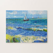 Meerblick bei Saintes-Maries Vincent van Gogh Puzzle (Horizontal)
