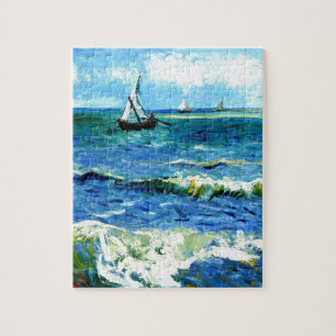Meerblick bei Saintes-Maries, Vincent van Gogh Puzzle