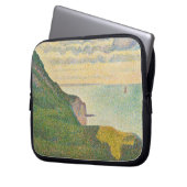 Meerblick Georges Pierre Seurat | an Laptopschutzhülle (Vorderseite Links)