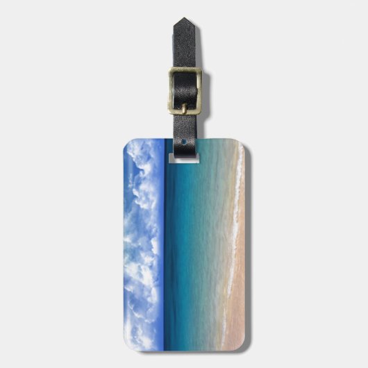 Meerblick Gepäckanhänger (Vorderseite vertikal)