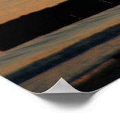 Meerblick - Gruß vom Meer Poster (Ecke)