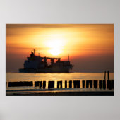 Meerblick - Gruß vom Meer Poster (Vorne)