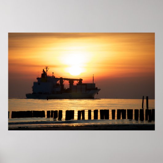 Meerblick - Gruß vom Meer Poster (Vorne)