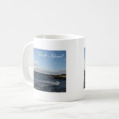Meerblick in Rhode Island Kaffeetasse (Vorderseite Links)