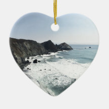 Meerblick-Pazifikküste-Landstraße großes Sur