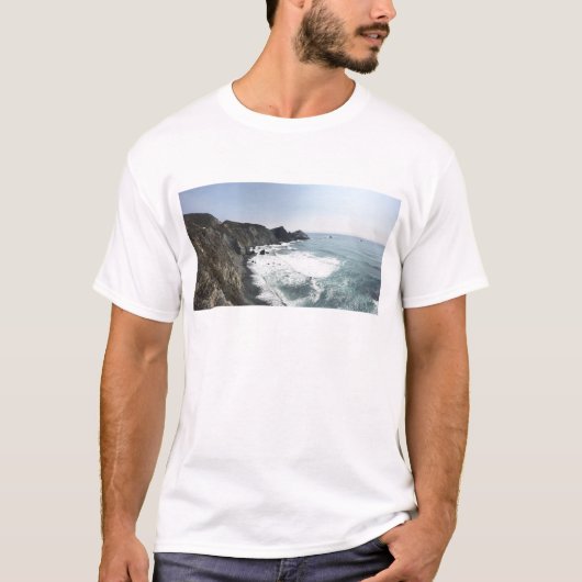 Meerblick-Pazifikküste-Landstraße großes Sur T-Shirt (Vorderseite)