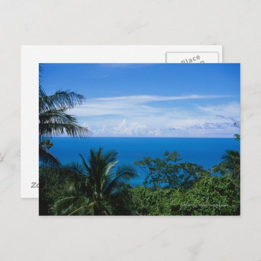 Meerblick Postkarte (Vorne/Hinten)