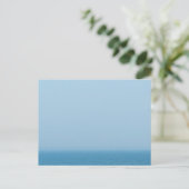 Meerblick Postkarte (Stehend Vorderseite)