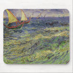 Meerblick Vincent van Goghs | bei Saintes-Maries Mousepad<br><div class="desc">Meerblick bei Saintes-Maries | durch Kunst-Standort Vincent van Goghs |: Pushkin-Museum,  Bild-Sammlungs-Zahl Moskaus,  Russland | niederländische Künstler-|: BAL37543</div>
