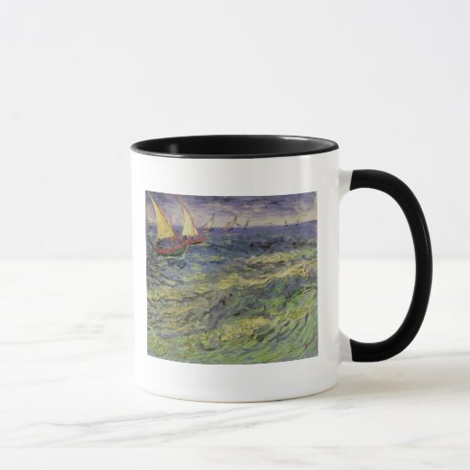 Meerblick Vincent van Goghs | bei Saintes-Maries Tasse (Rechts)