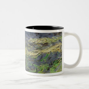 Meerblick Vincent van Goghs   bei Saintes-Maries Zweifarbige Tasse