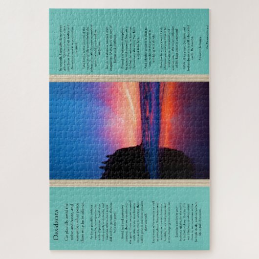 Meerblick von Desiderata Puzzle (Vertikal)