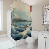 Meerblick von Satta Point Duschvorhang (Beispiel)