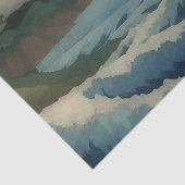 Meerblick von Satta Point Seidenpapier (Detail)