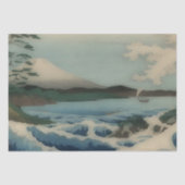 Meerblick von Satta Point Seidenpapier (Vorderseite)