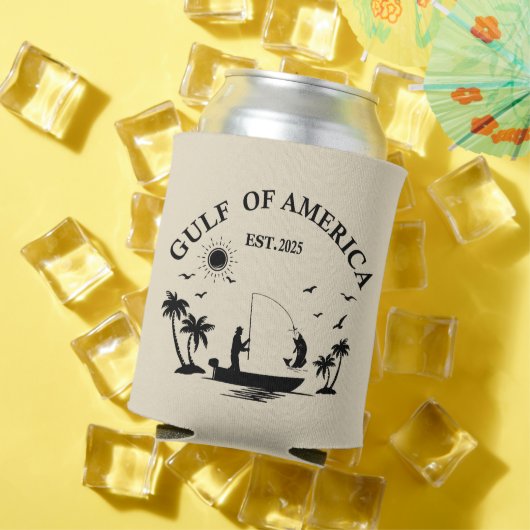 Meerbusen Amerikas Angelpol Amerikanischer Patriot Dosenkühler (In Situ Sommer)