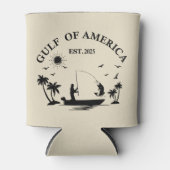 Meerbusen Amerikas Angelpol Amerikanischer Patriot Dosenkühler (Vorderseite)