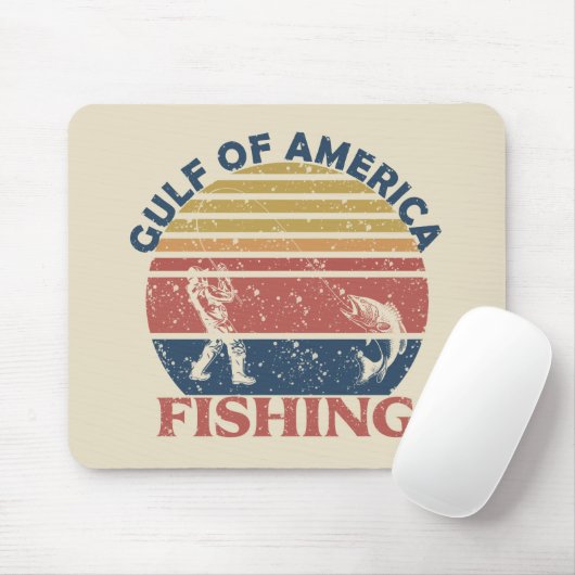 Meerbusen Amerikas Angelpol Amerikanischer Patriot Mousepad (Mit Mouse)