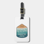 Meerbusen Gepäckanhänger (Vorderseite vertikal)