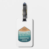 Meerbusen Gepäckanhänger (Rückseite vertikal)