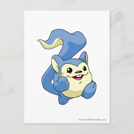 Meerca Blue Postkarte (Vorderseite)