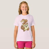 Meerca Brown T-Shirt (Vorne ganz)