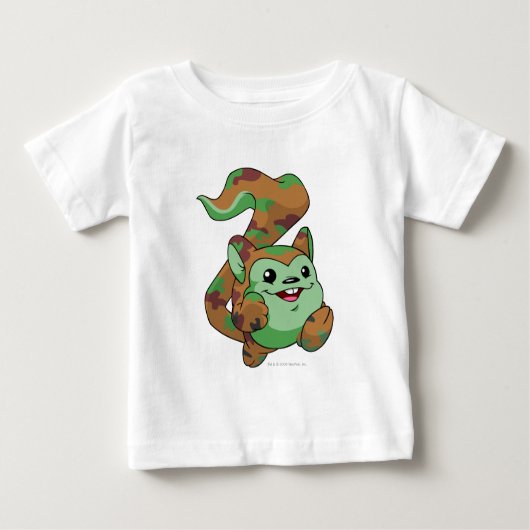 Meerca Camouflage Baby T-shirt (Vorderseite)