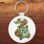 Meerca Camouflage Schlüsselanhänger (Vorderseite)