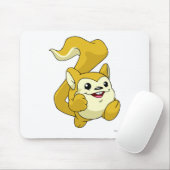 Meerca Gelb Mousepad (Mit Mouse)