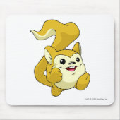 Meerca Gelb Mousepad (Vorne)