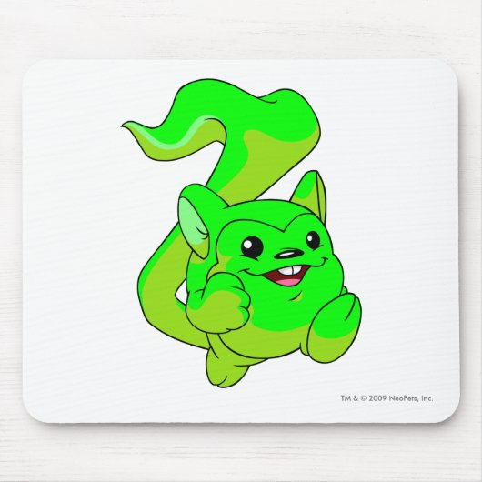 Meerca Glühen Mousepad (Vorne)