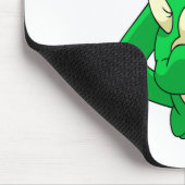 Meerca Grün Mousepad (Ecke)