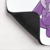 Meerca lila mousepad (Ecke)
