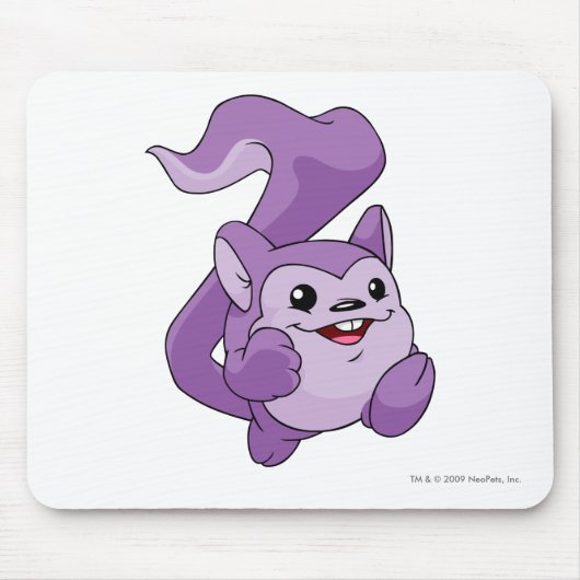 Meerca lila mousepad (Vorne)