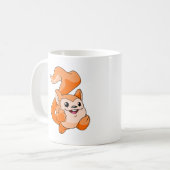 Meerca Orange Kaffeetasse (Vorderseite Links)