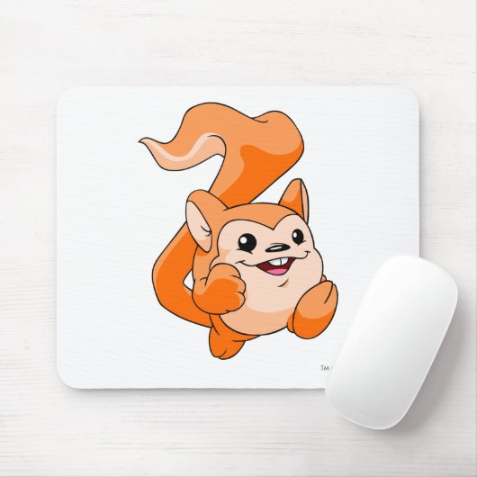 Meerca Orange Mousepad (Mit Mouse)