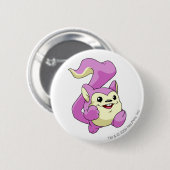 Meerca Rosa Button (Vorne & Hinten)