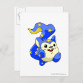 Meerca Starry Postkarte (Vorne/Hinten)