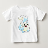 Meerca White Baby T-shirt (Vorderseite)