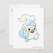 Meerca White Postkarte (Vorne/Hinten)