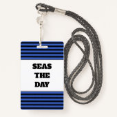 Meere die ausweis (Rückseite mit Schlüsselband)