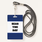 Meere die ausweis (Vorderseite mit Schlüsselband)